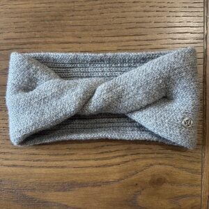 Lululemon Knit Gray Ear Warmer Headband